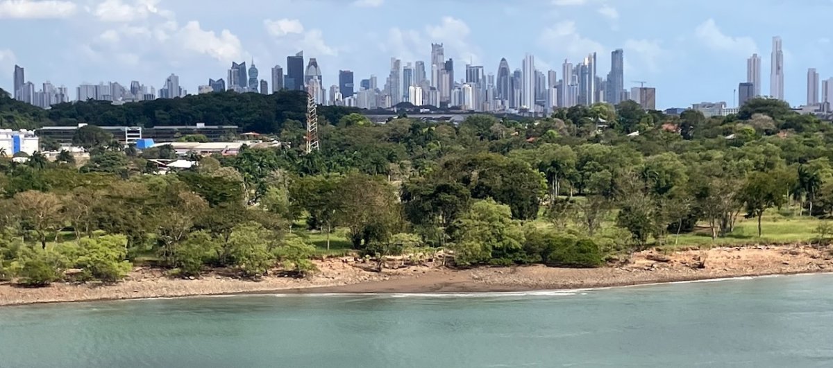 Auf der Fahrt nach Panama City